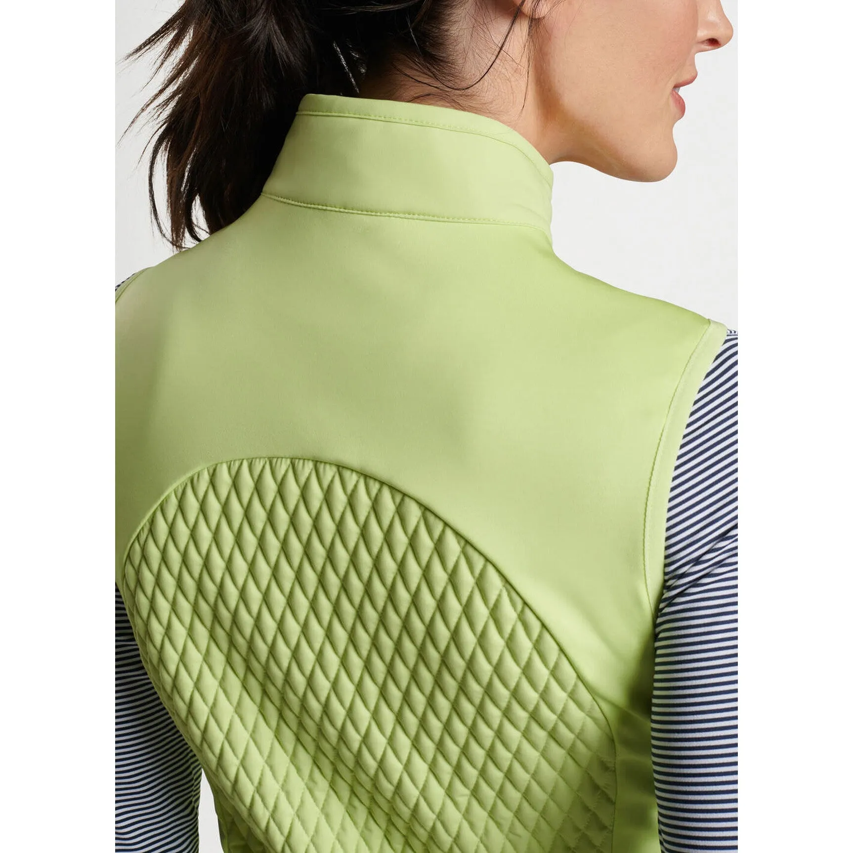 Move Beyond Ordinary All Saints' Day Sale Peter Millar Women'S Fuse Hybrid Golf Vest - Spritzer