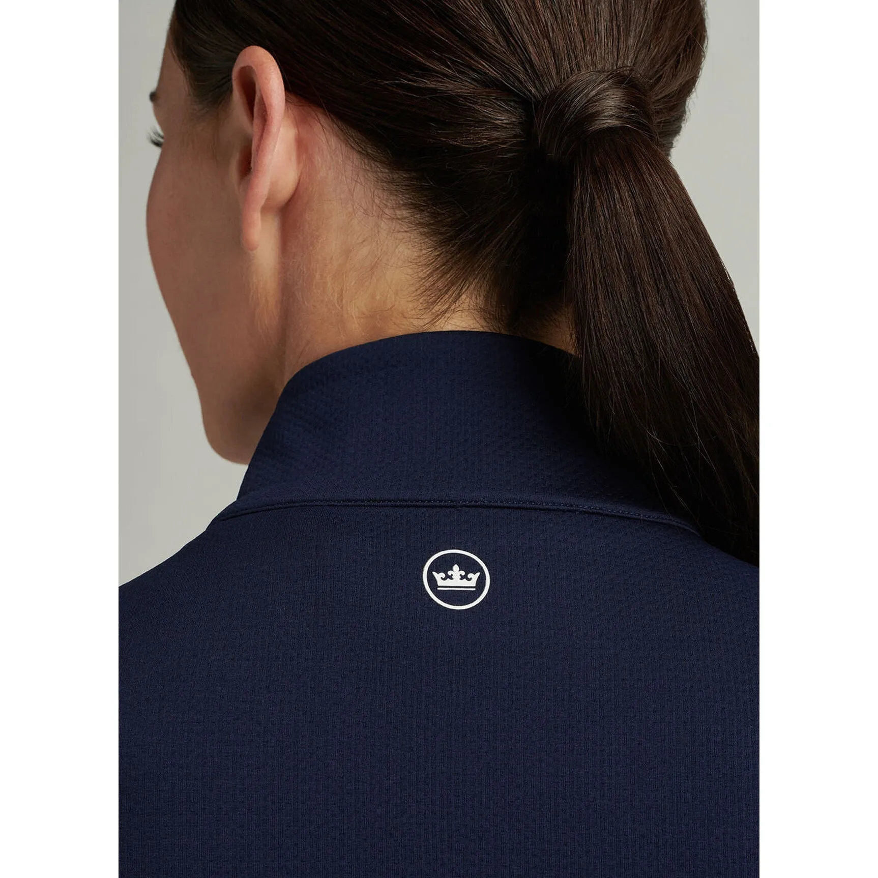 Peter Millar Women'S Lumi-Knit Midweight Full-Zip Golf Midlayer - Navy Thanksgiving Day Sale