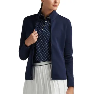 Peter Millar Women'S Lumi-Knit Midweight Full-Zip Golf Midlayer - Navy Clearance Sale