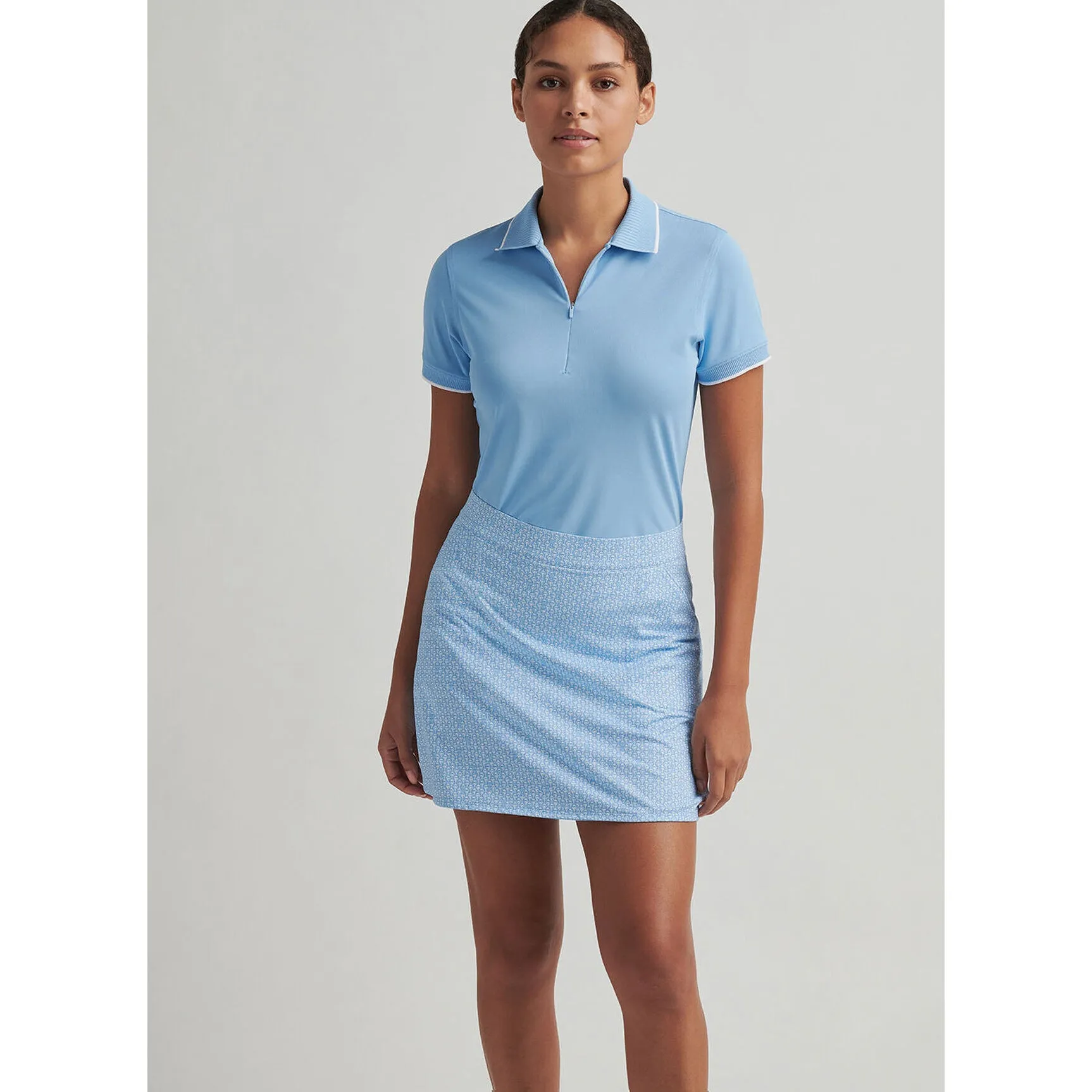 Peter Millar Women'S Mar Tee Ni Break Sally Trim Golf Skort - Sapphire Spring Sale
