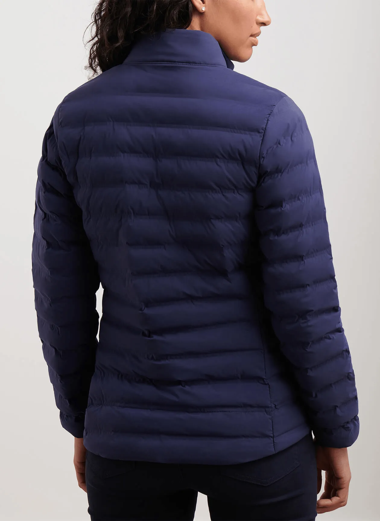 Peter Millar - Women'S Peak Stretch Insulated Jacket - Navy Own the Streets Own the Moment