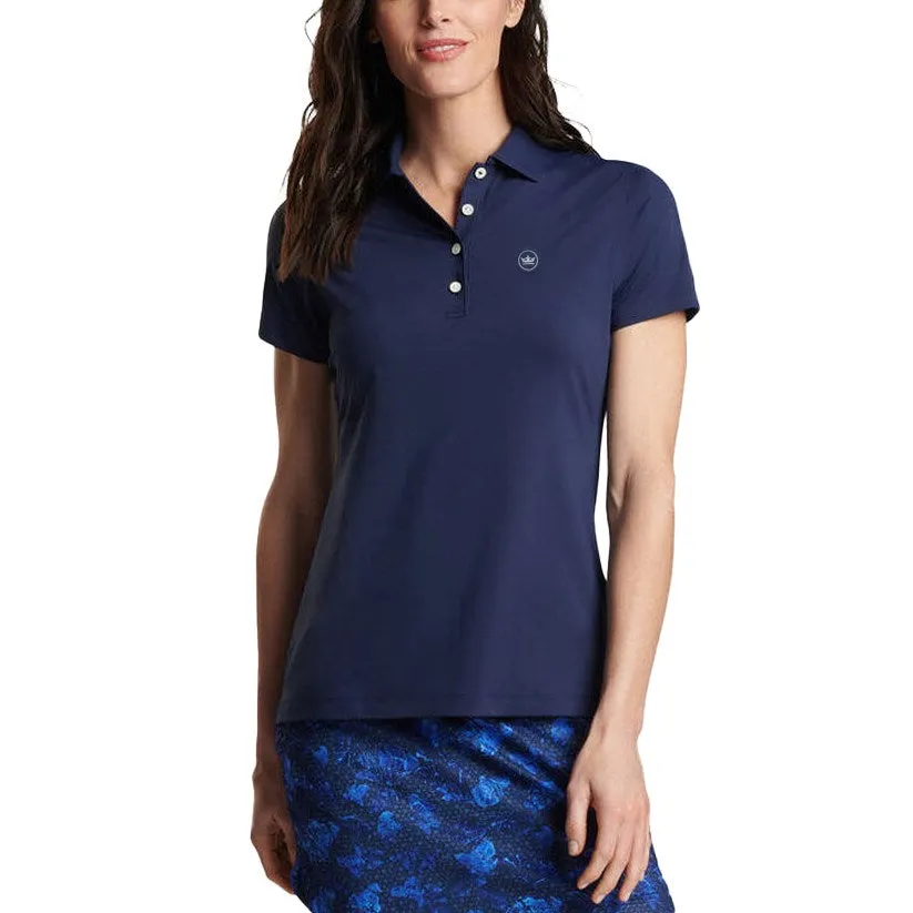 Made to Move Easter Sale Peter Millar Women'S Performance Stretch Jersey Golf Shirt - Navy