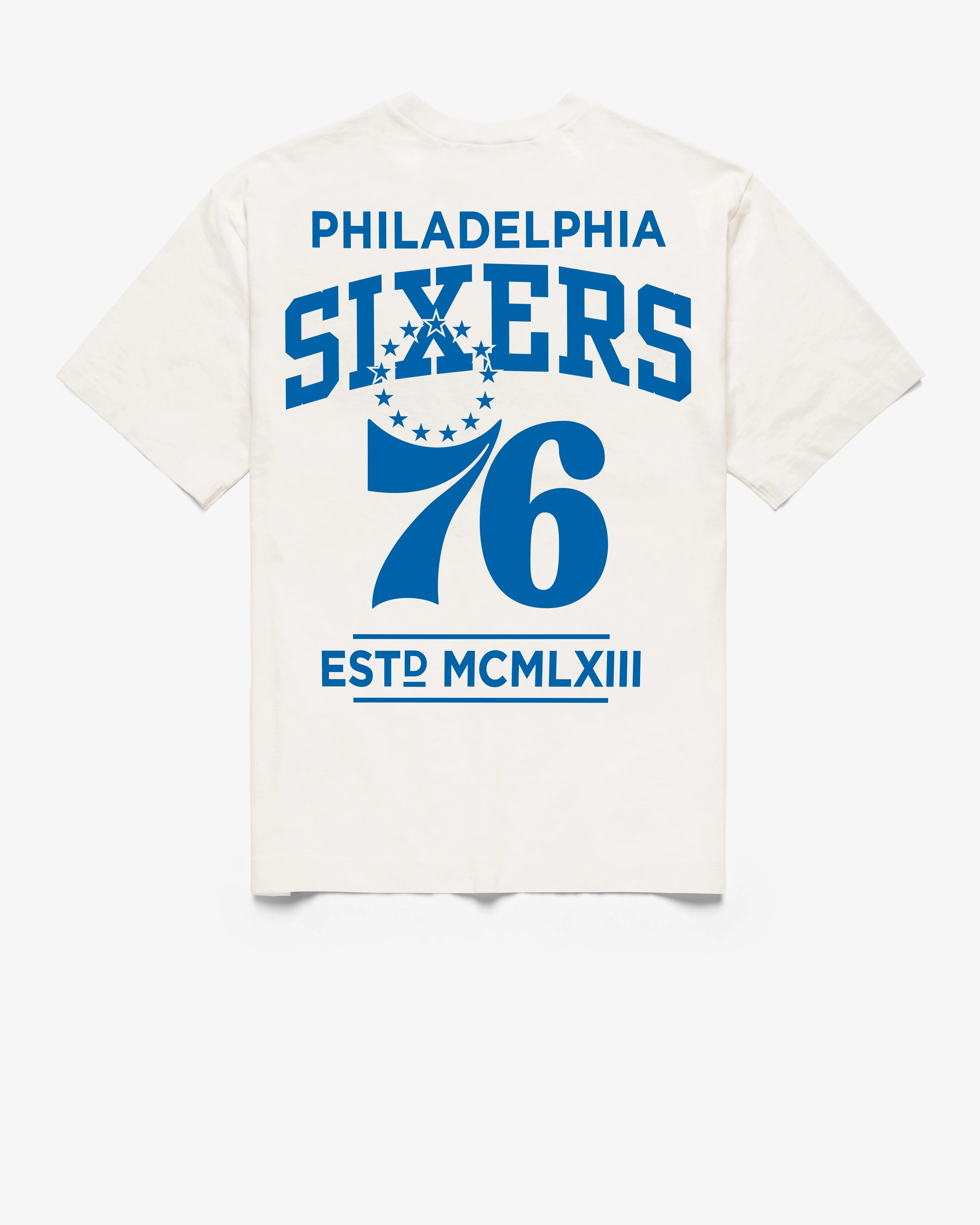 PHILADELPHIA 76ERS CHAMPIONS SHOPHOUSE '47 FOUNDATION TEE