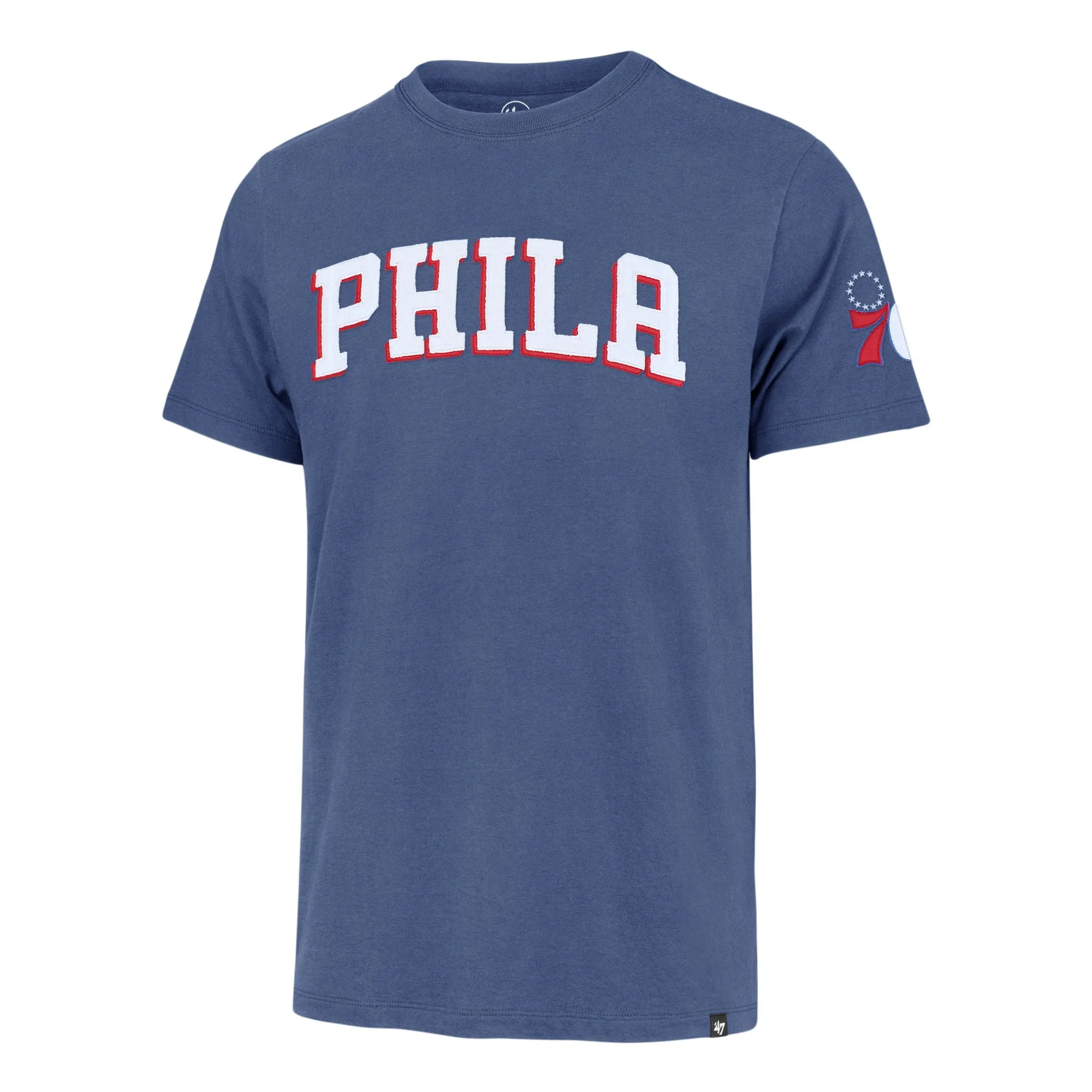 PHILADELPHIA 76ERS FRANKLIN '47 FIELDHOUSE TEE