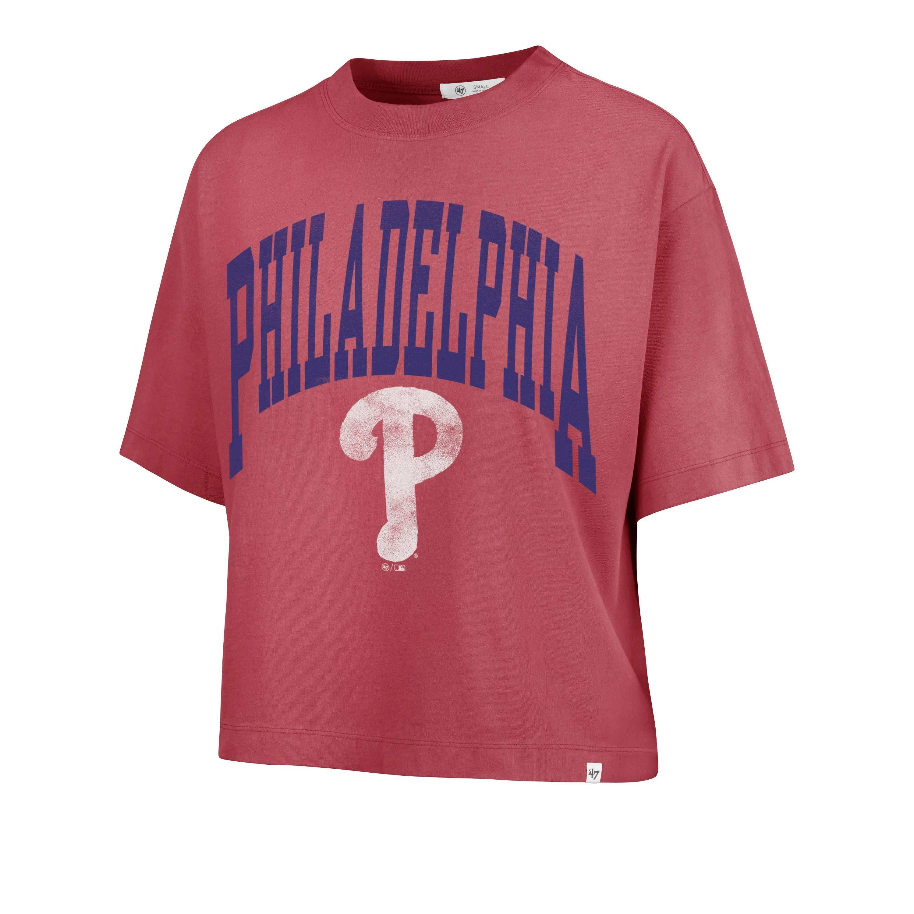 PHILADELPHIA PHILLIES SHALE '47 MONTAUK CROP TEE WOMENS