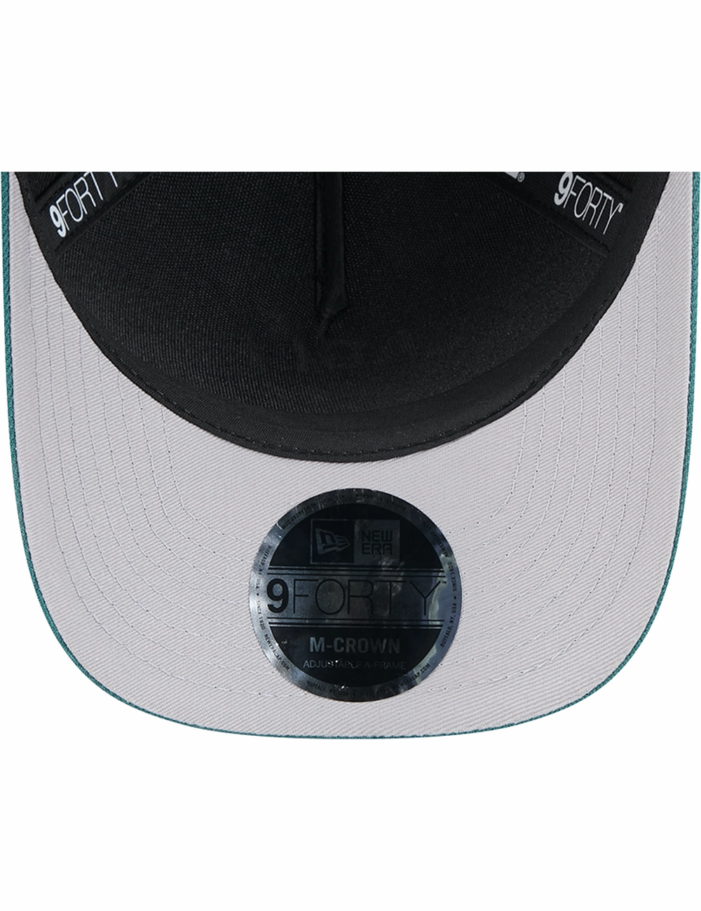 Philadelphia Eagles New Era NFL 25 Draft 9FORTY M-Crown Snapback Hat - Black