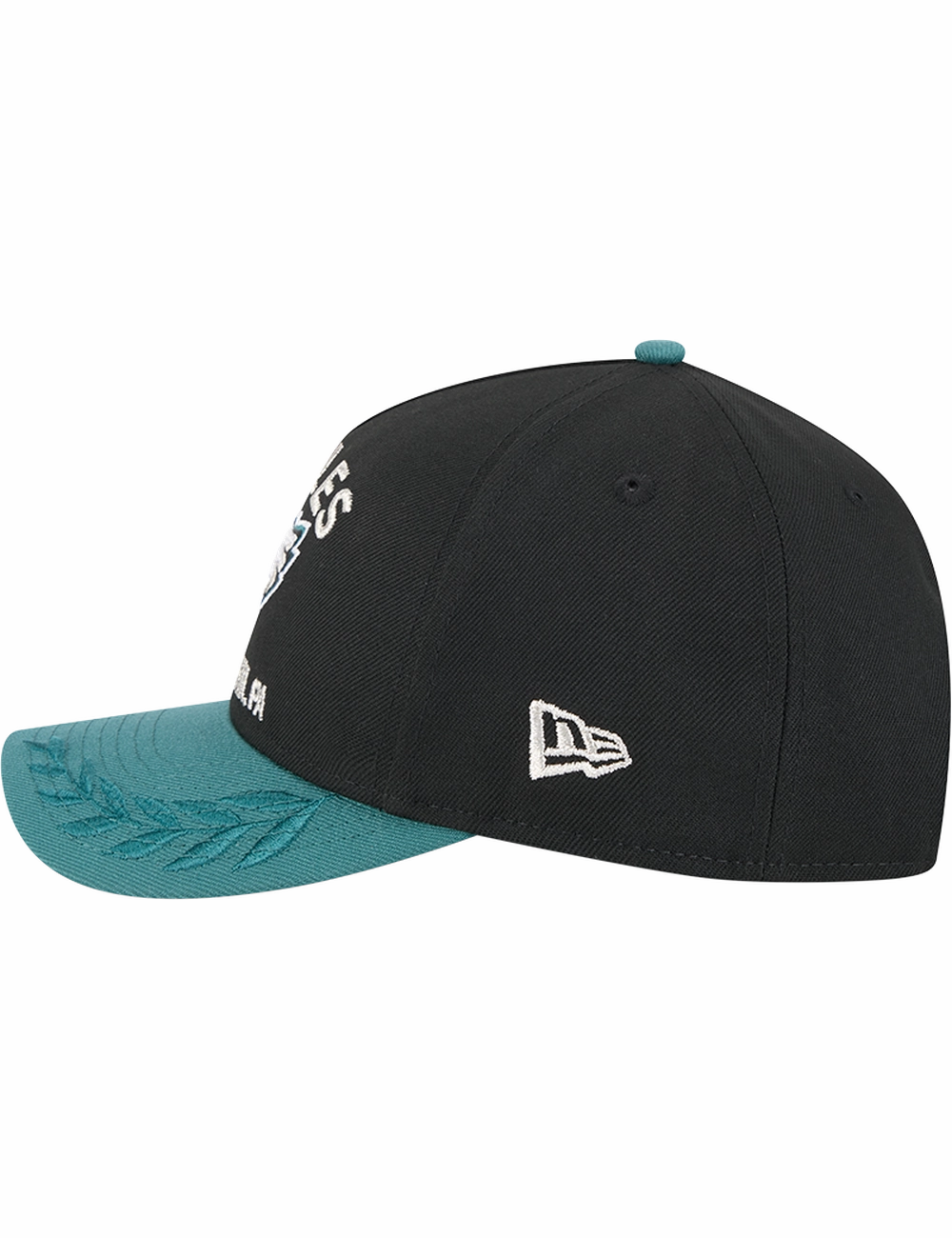 Philadelphia Eagles New Era NFL 25 Draft 9FORTY M-Crown Snapback Hat - Black
