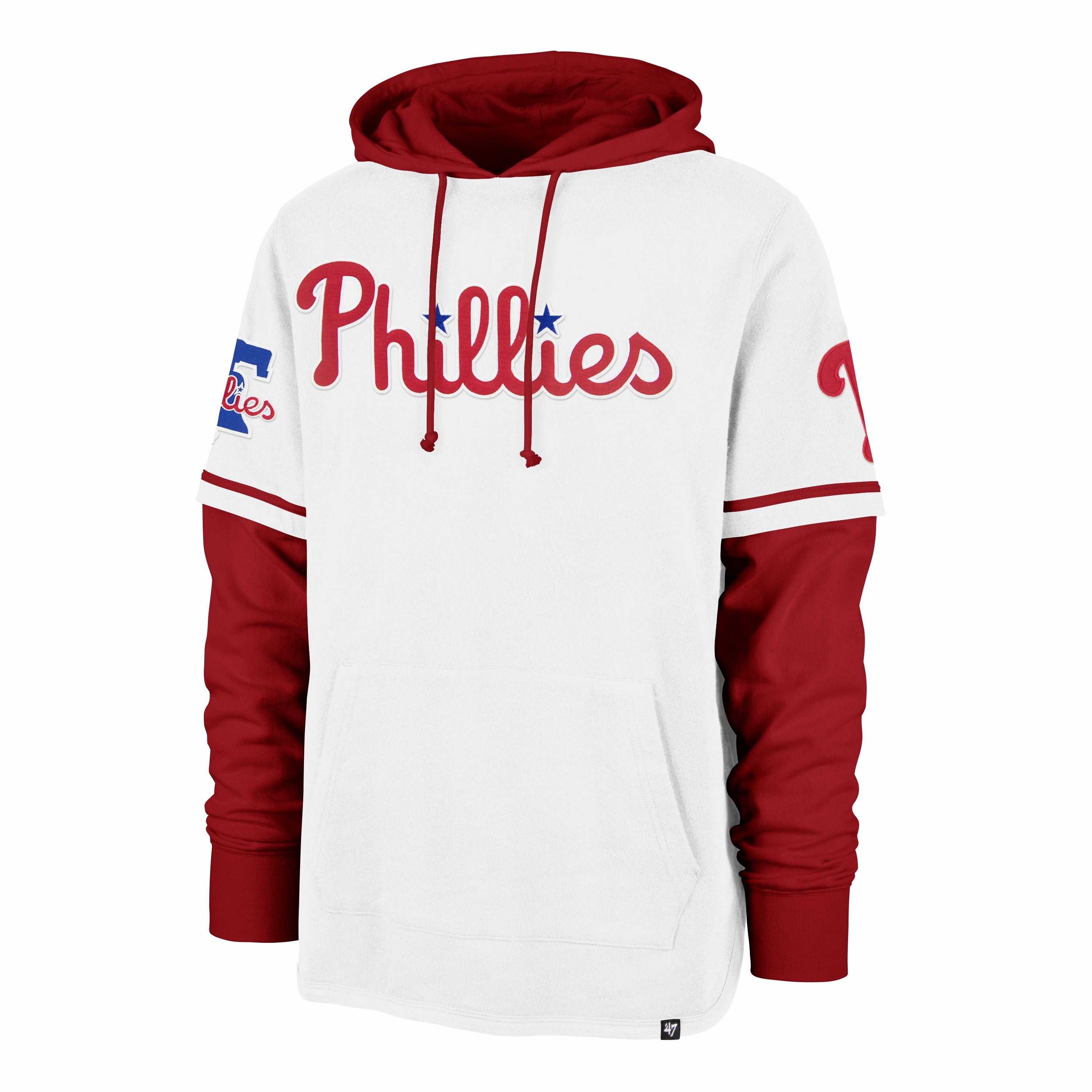 PHILADELPHIA PHILLIES TRIFECTA '47 SHORTSTOP PULLOVER HOOD