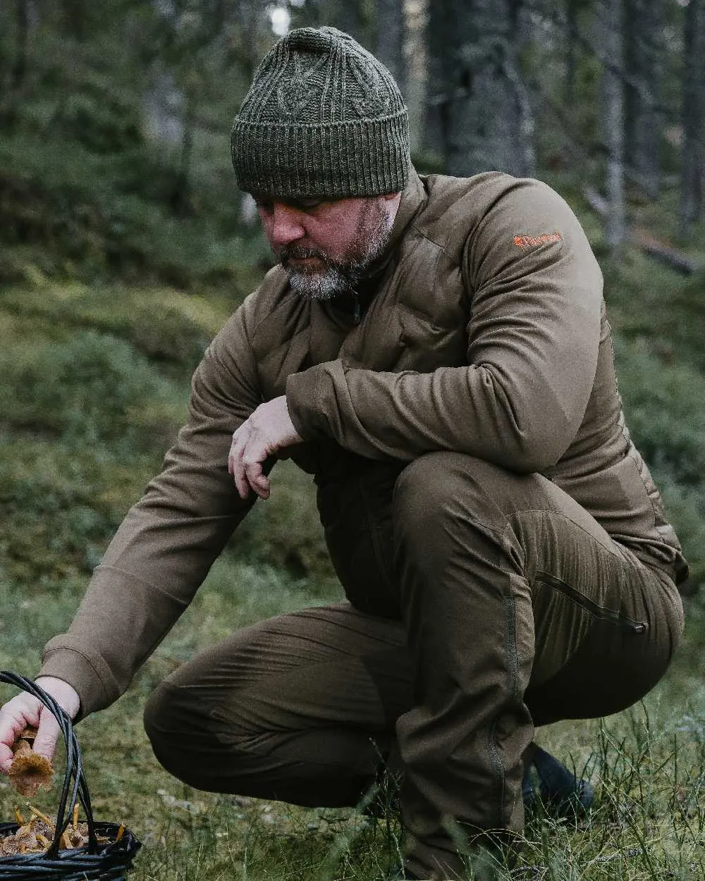 Pinewood Knitted Melange Hat Warm Beanies for Winter
