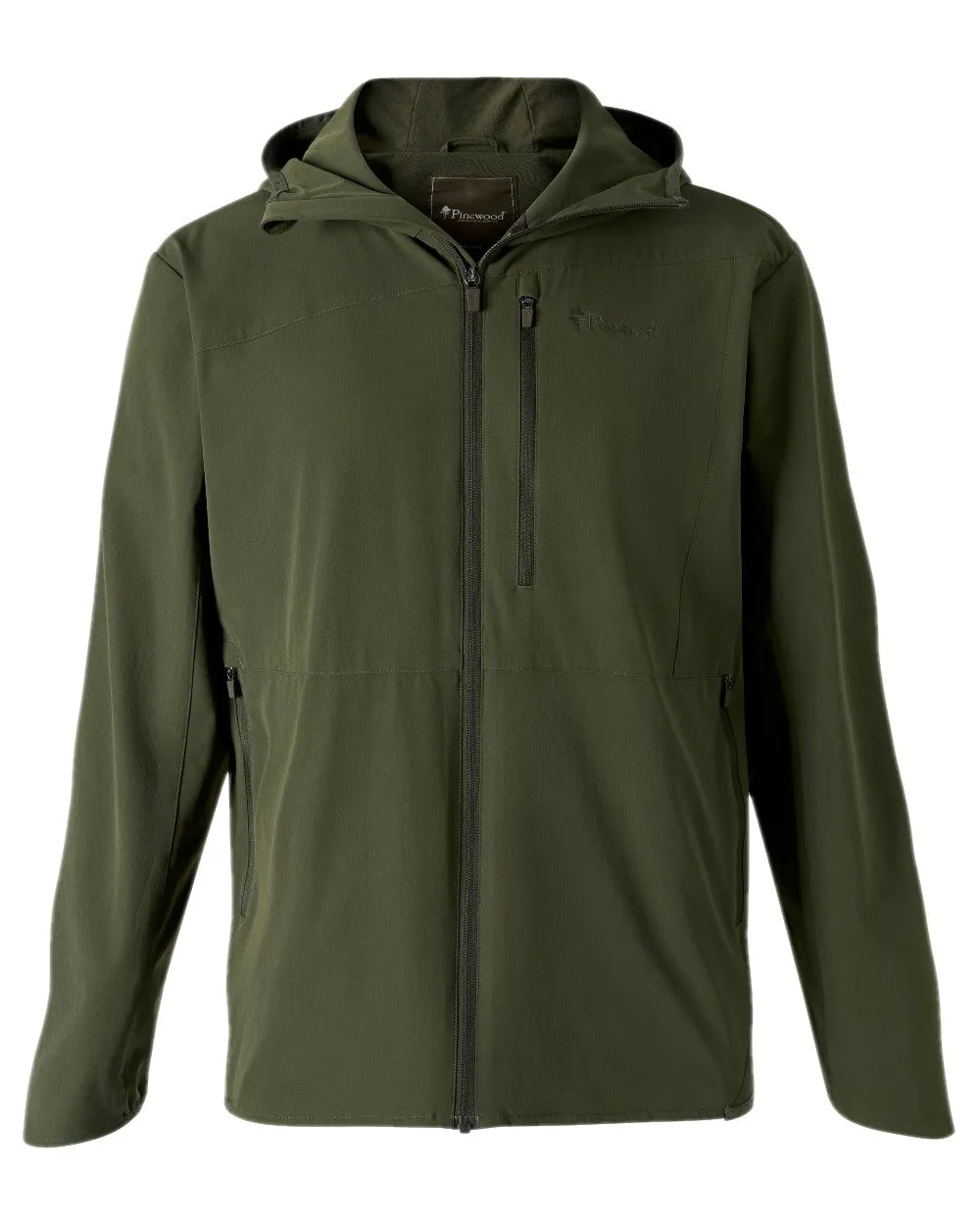 Pinewood Mens Abisko Light Stretch Jacket Dog Walking Windbreakers
