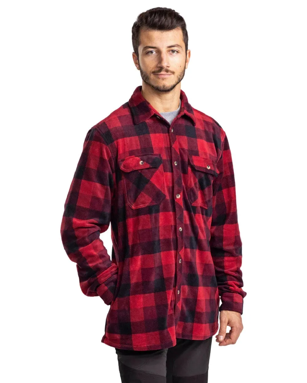 Pinewood Mens Finnveden Canada Shirt Workwear Fleece Jackets