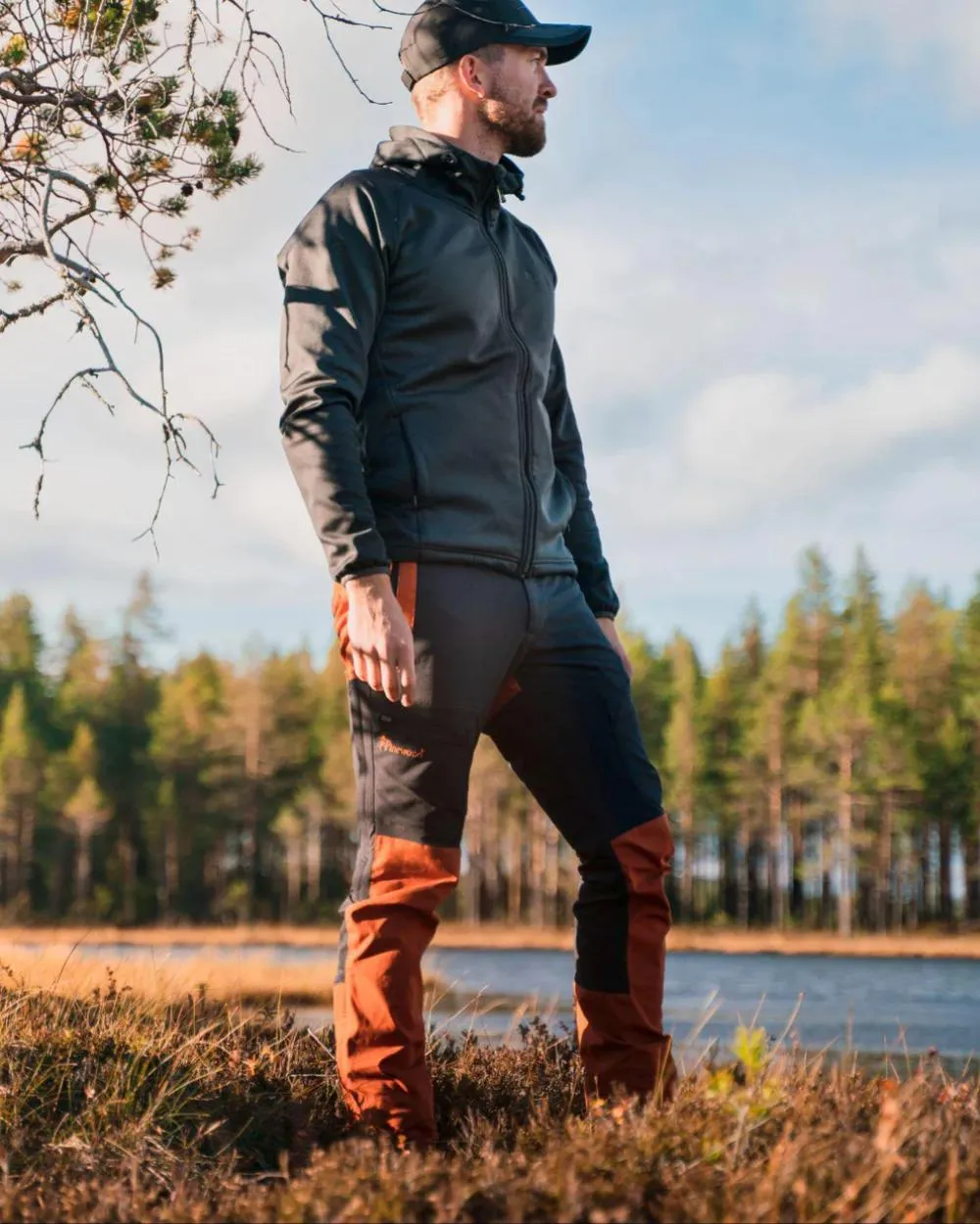Pinewood Mens Finnveden Hybrid Trousers Men's Hiking Pants