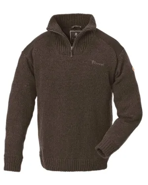 Pinewood Mens Hurricane Sweater Zip Neck Wool Pullovers