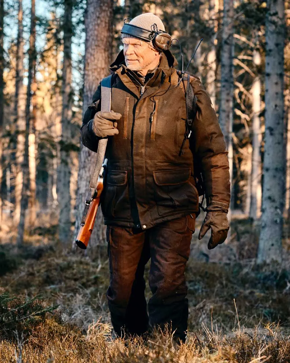 Pinewood Mens Nydala Insulation Wool Parka Men's Hunting Shell Jacket