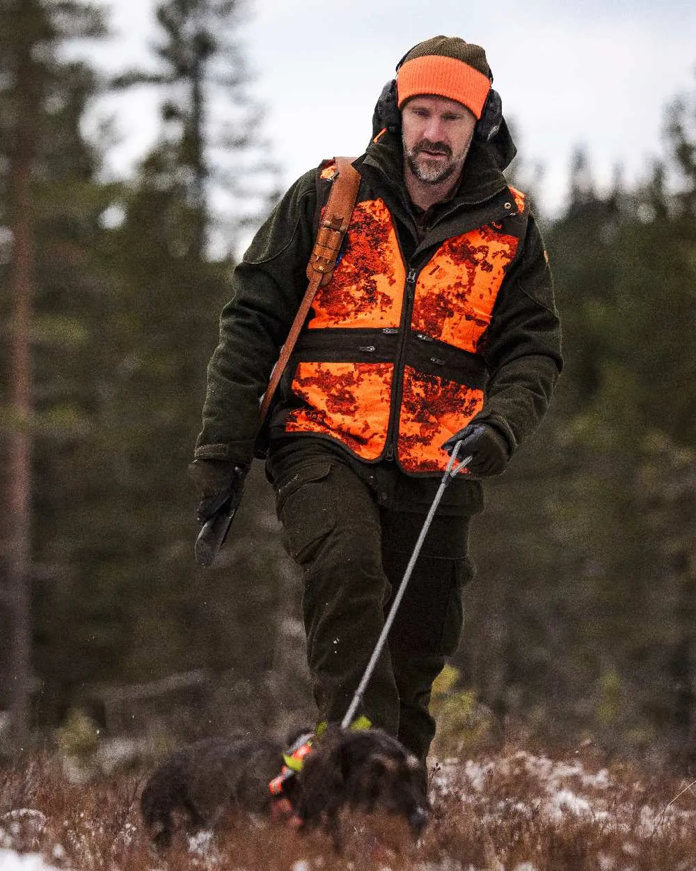 Pinewood Smaland Reversible Hunters Hat Warm Beanies for Winter