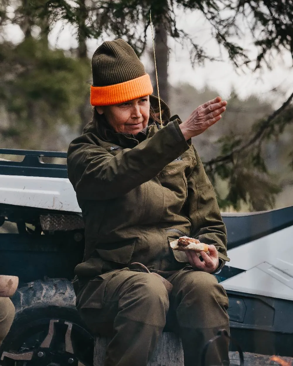 Pinewood Smaland Reversible Hunters Hat Warm Beanies for Winter