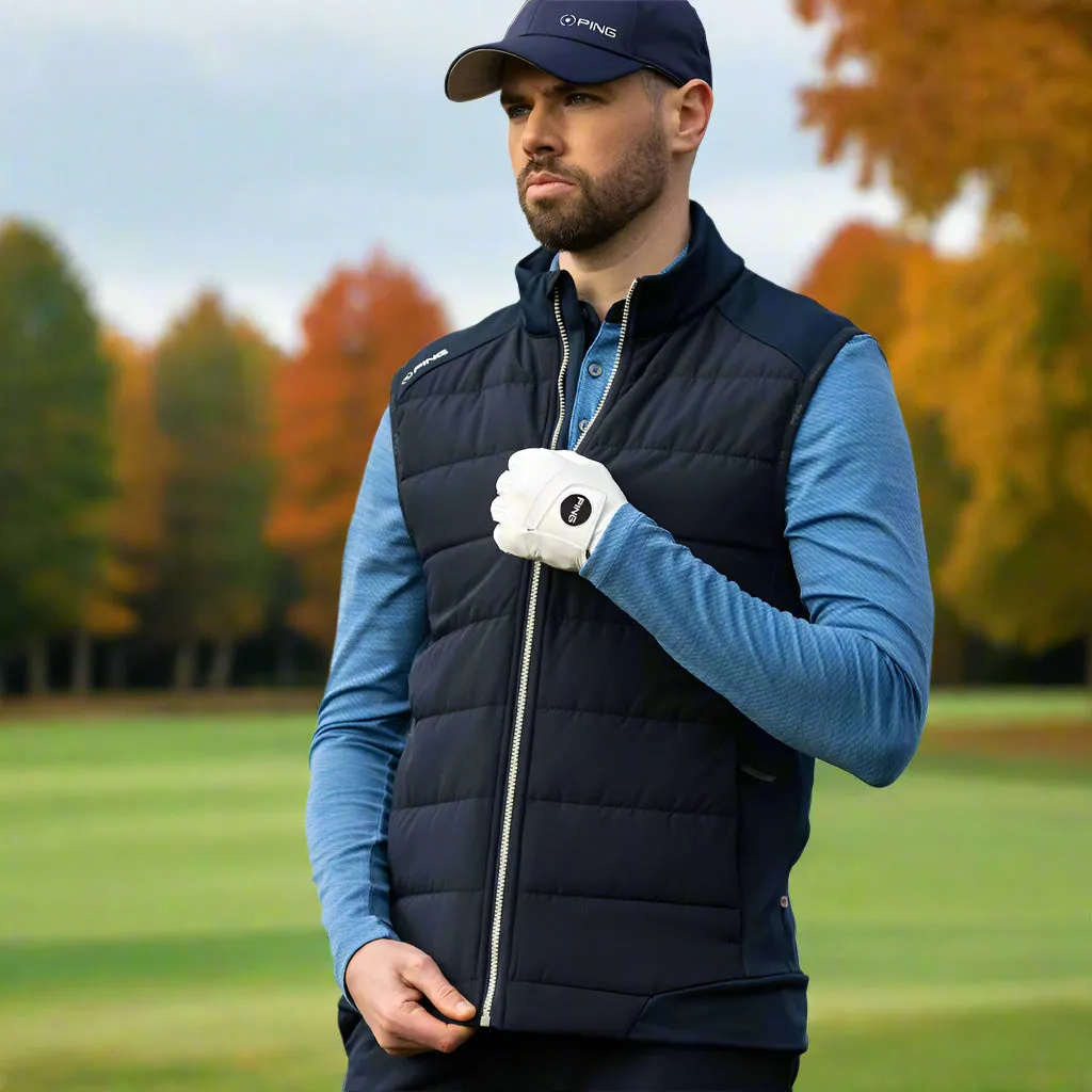 Ping Aiden Gilet - Navy Move Beyond Ordinary
