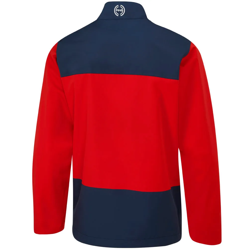 Ping Aquadrive Waterproof Jacket - Classic Red/Oxford Blue Style Meets Power