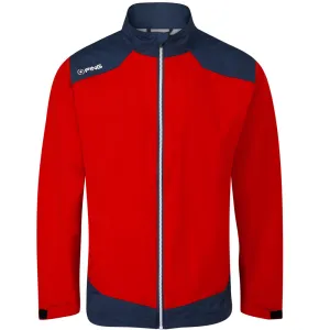 Loud Looks, Smooth Moves Clearance Sale Ping Aquadrive Waterproof Jacket - Classic Red/Oxford Blue