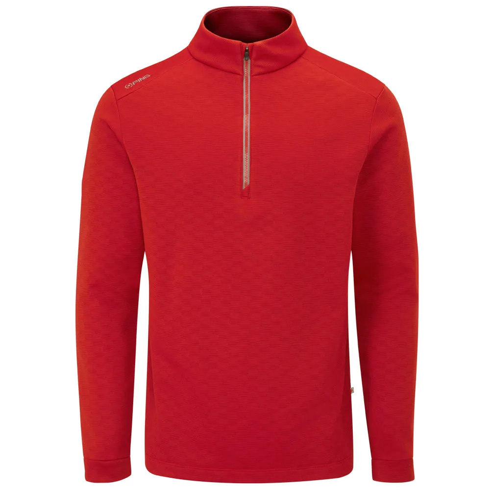 Ping Bexton 1/2 Zip Pullover - Classic Red Multi Dress from the Feet Up Back To School Sale