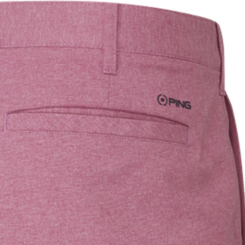 Ping Bradley Shorts- Raspberry Marl Dare to Lead Empower Your Journey