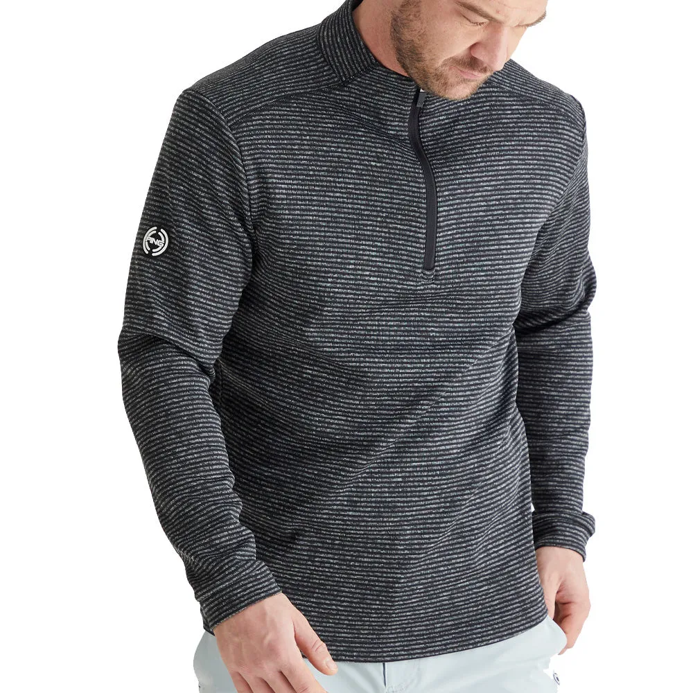Ping Bryon 1/2 Zip Mid Layer  - Black Multi Empower Your Journey Big Savings