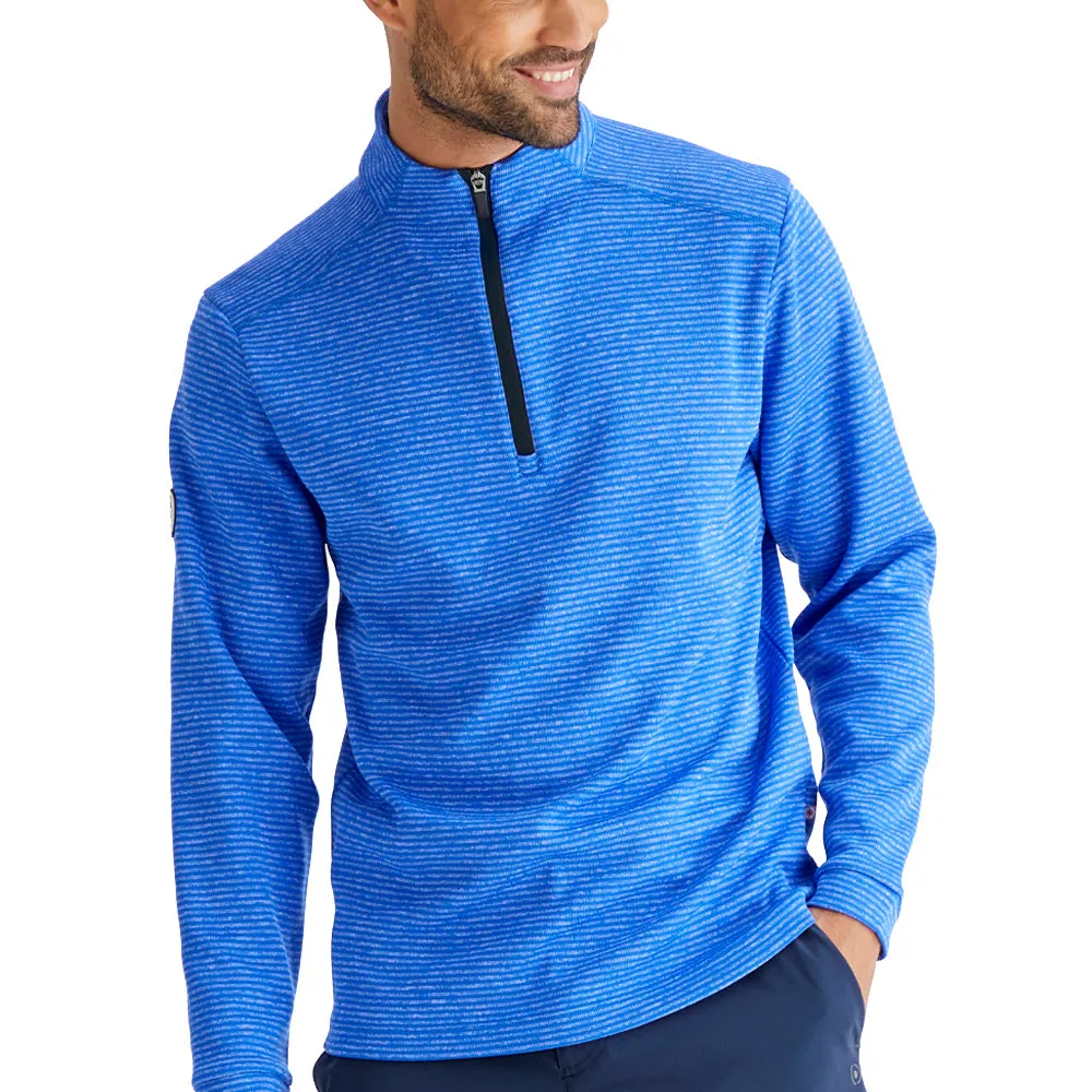 Ping Bryon 1/2 Zip Mid Layer  - Ultra Blue Multi Clearance Sale Make a Statement
