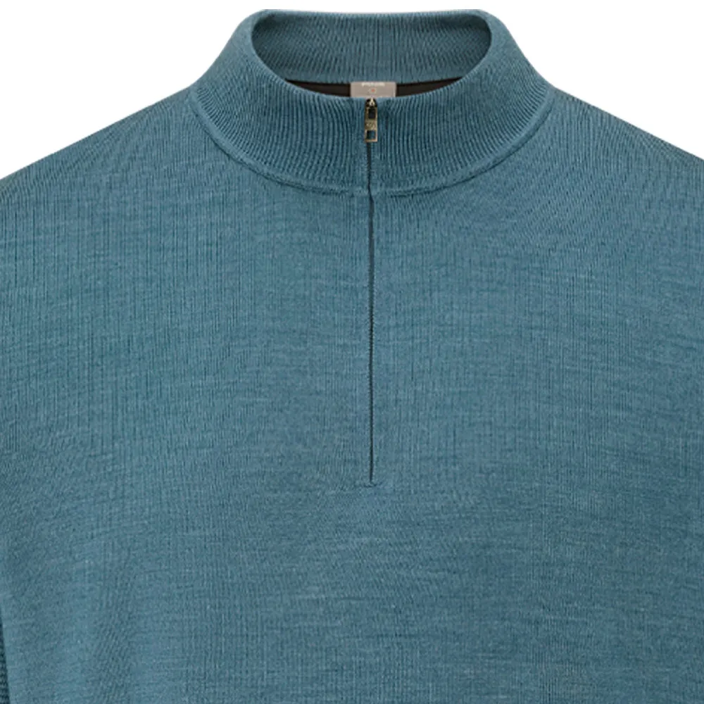 Feel the Energy Cyber Monday Sale Ping Croy 1/2 Zip Pullover - Blue Fusion Marl