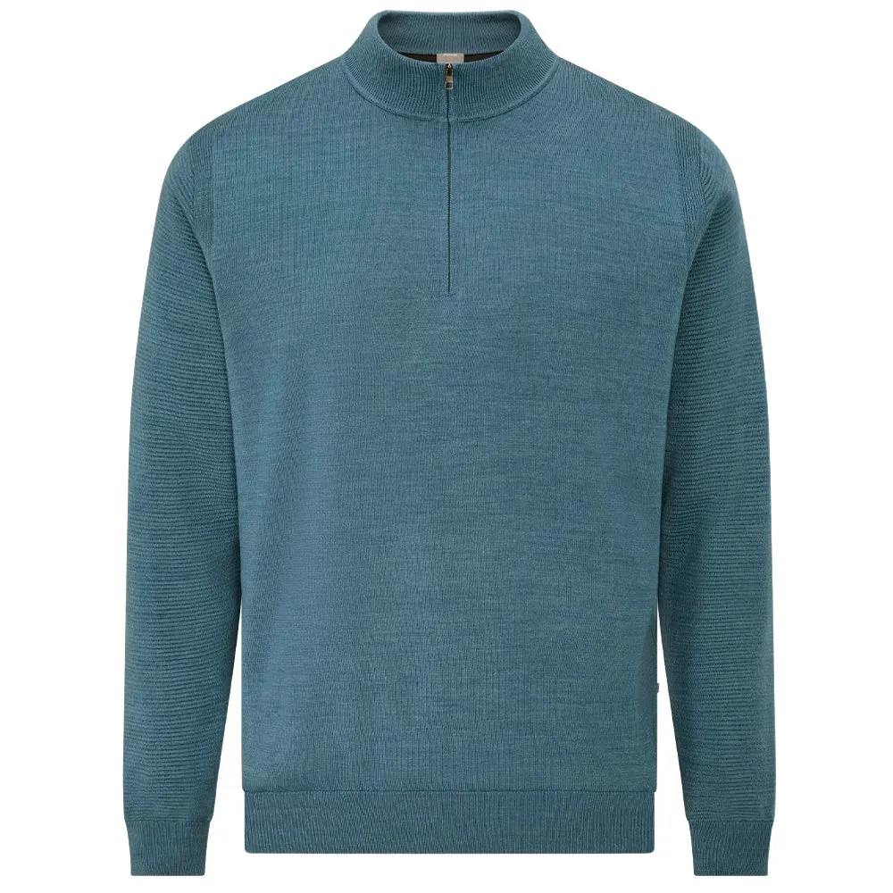 Ping Croy 1/2 Zip Pullover - Blue Fusion Marl The Fast Lane Choice Memorial Day Sale