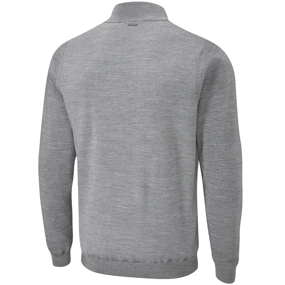 Empower Your Journey Ping Croy 1/2 Zip Pullover - French Grey Marl