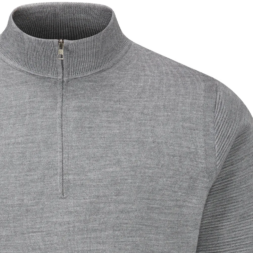 Ping Croy 1/2 Zip Pullover - French Grey Marl Deal Of The Century Step Into Strength