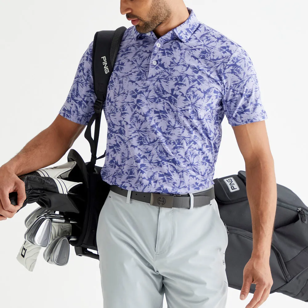Hit Your Next Level Black Friday Sale Ping Diego Polo Shirt - Purple Ash Multi