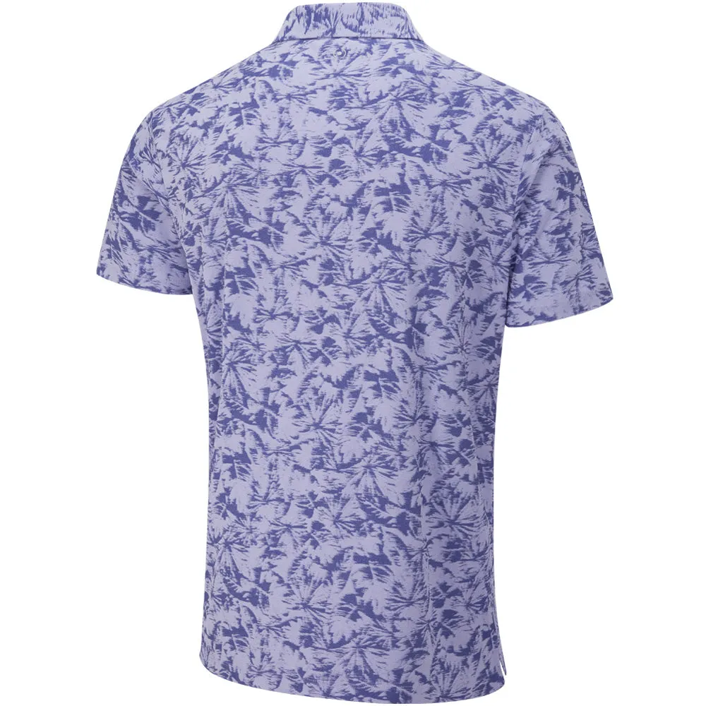 Ping Diego Polo Shirt - Purple Ash Multi Feel the Energy The Fast Lane Choice