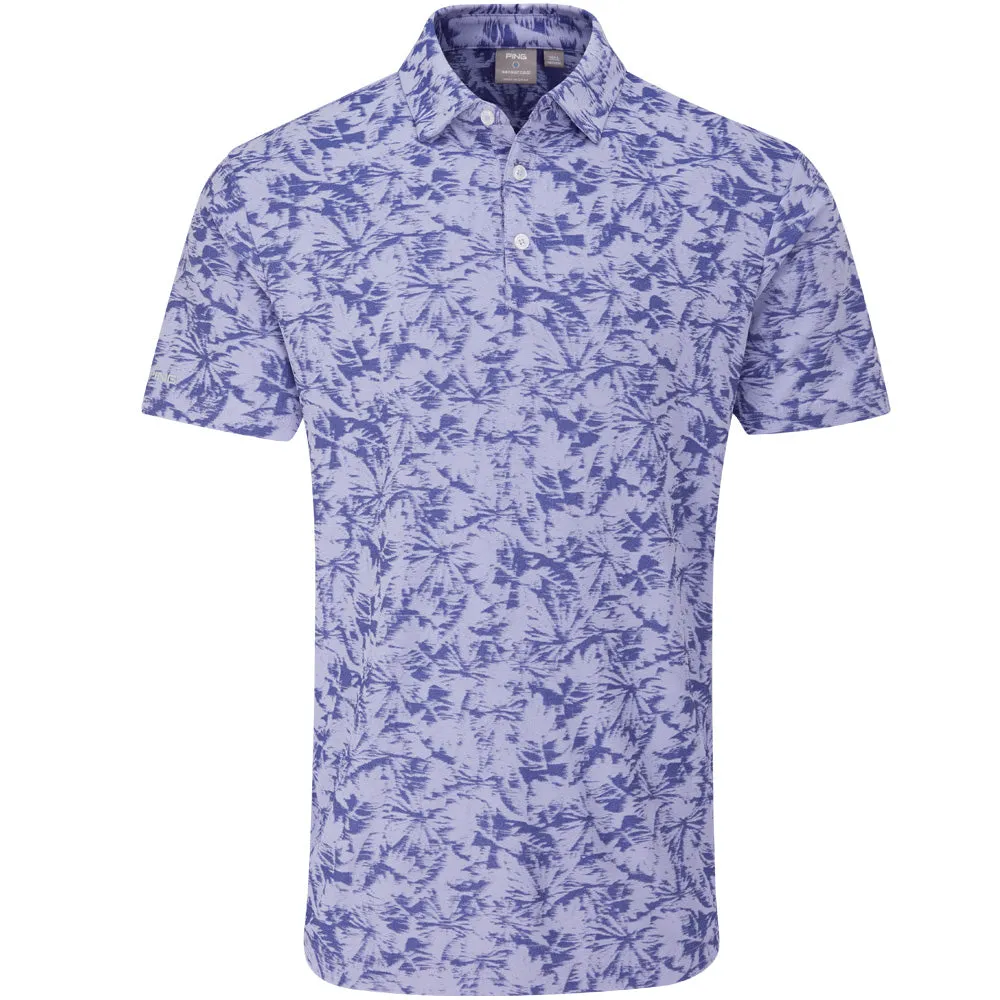 Ping Diego Polo Shirt - Purple Ash Multi Affordable
