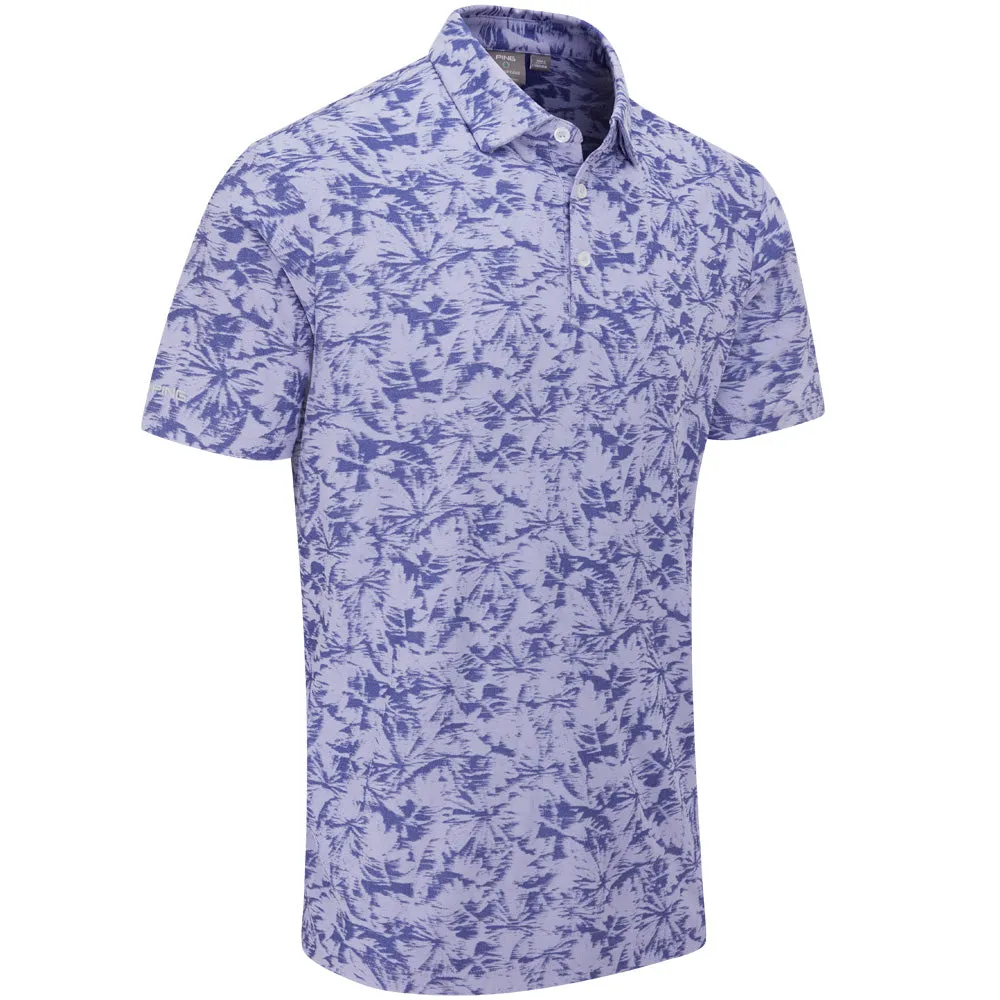 Ping Diego Polo Shirt - Purple Ash Multi Define Your Own Way Move Beyond Ordinary