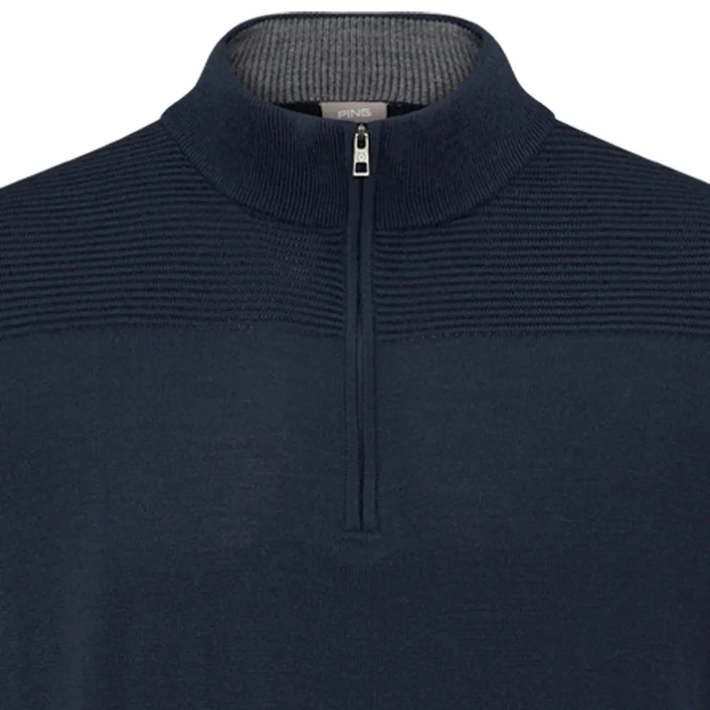 Ping Dorset 1/4 Zip Pullover - Navy Command Attention