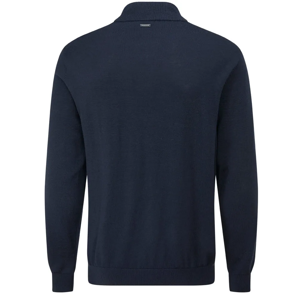Ping Dorset 1/4 Zip Pullover - Navy Step Into Strength Step into the Beat