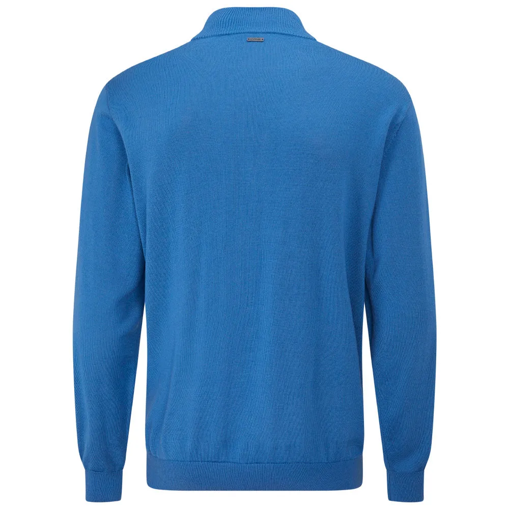 Power Every Step Ping Dorset 1/4 Zip Pullover - Tidal Blue