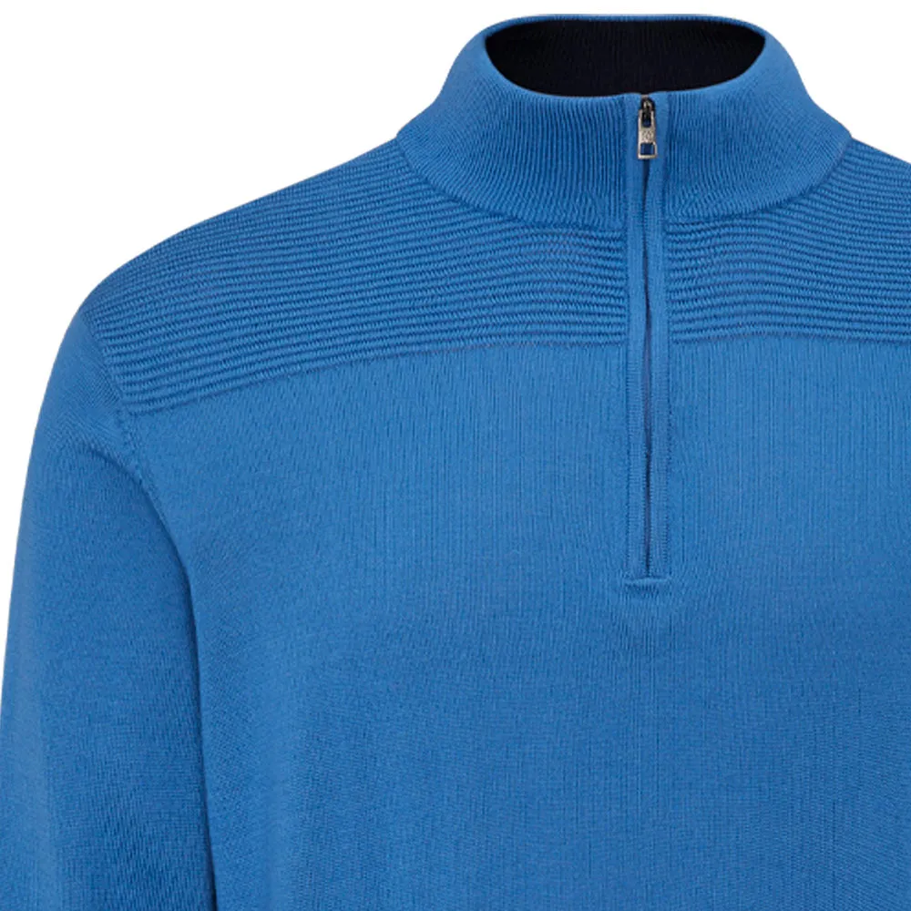 Ping Dorset 1/4 Zip Pullover - Tidal Blue Flash Sale