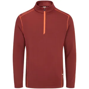 Mother's Day Sale Chase What Moves You Ping Edwin 1/2 Zip Pullover - Brick