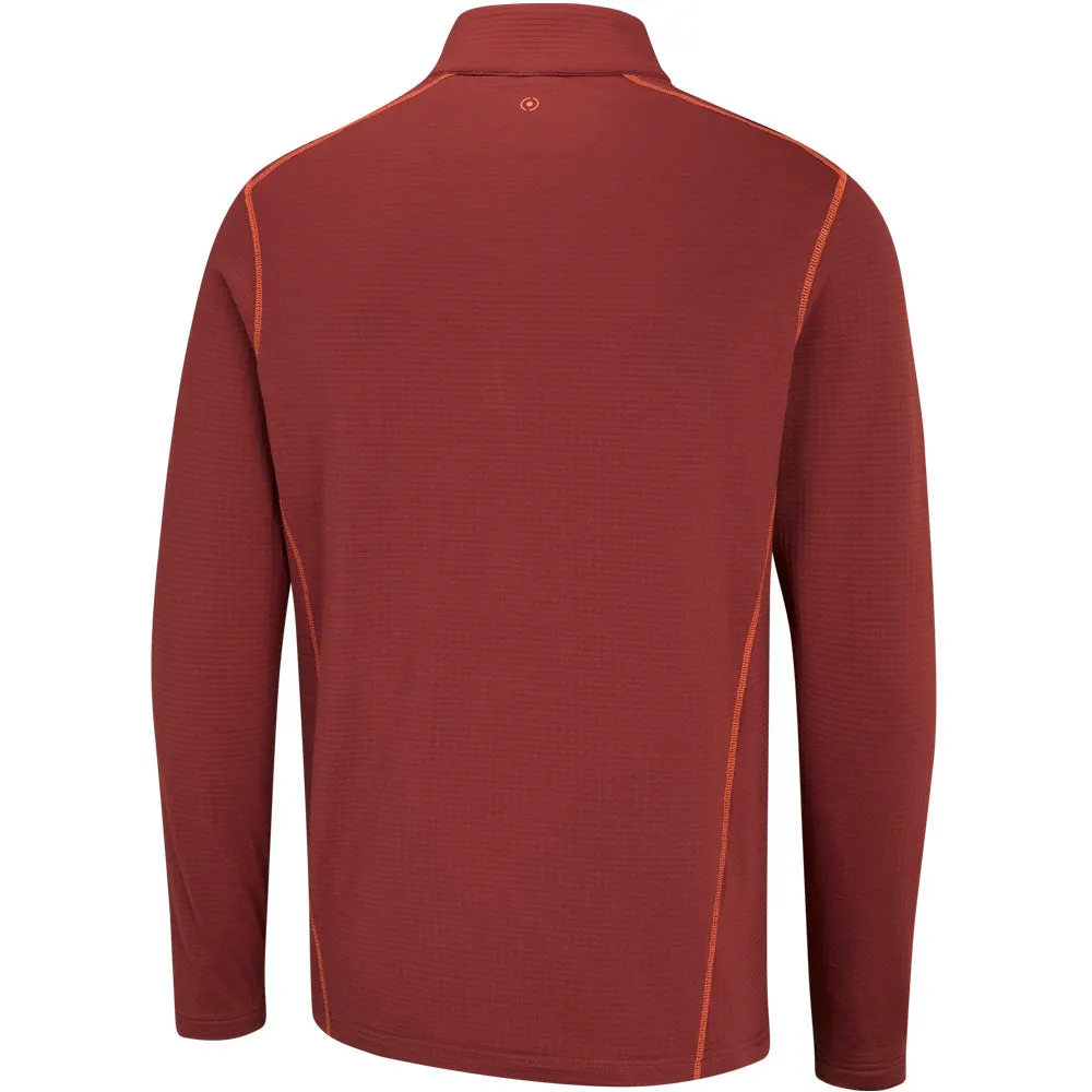 Ping Edwin 1/2 Zip Pullover - Brick Step Into Strength