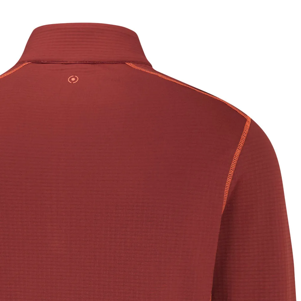 Built to Move You Ping Edwin 1/2 Zip Pullover - Brick