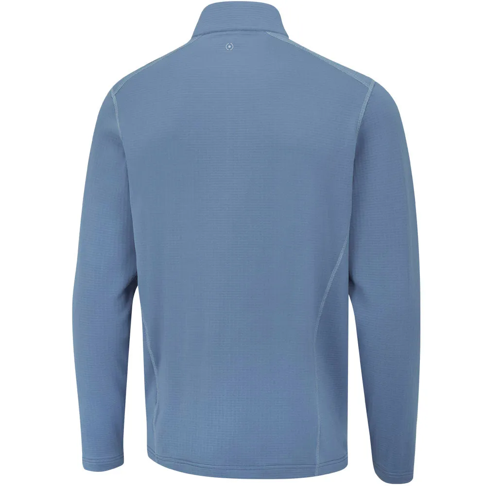 All Eyes on You Ping Edwin 1/2 Zip Pullover - Coronet Blue