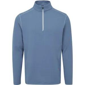 Ping Edwin 1/2 Zip Pullover - Coronet Blue Game-Changer Footwear Easter Sale