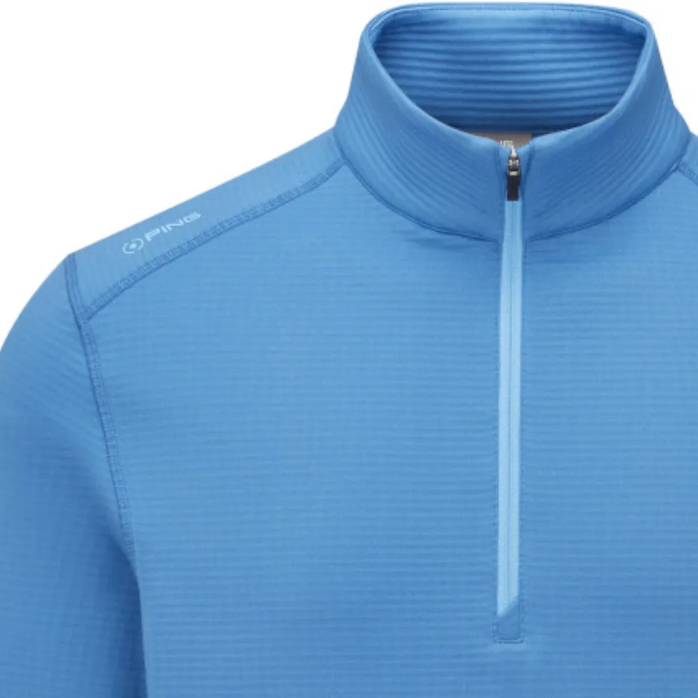Ping Edwin 1/2 Zip Pullover - Danube Game-Changer Footwear Walk Loud