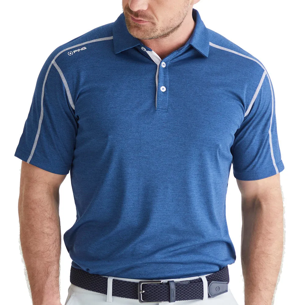 Affordable Ping Fynn Polo Shirt - Navy Marl