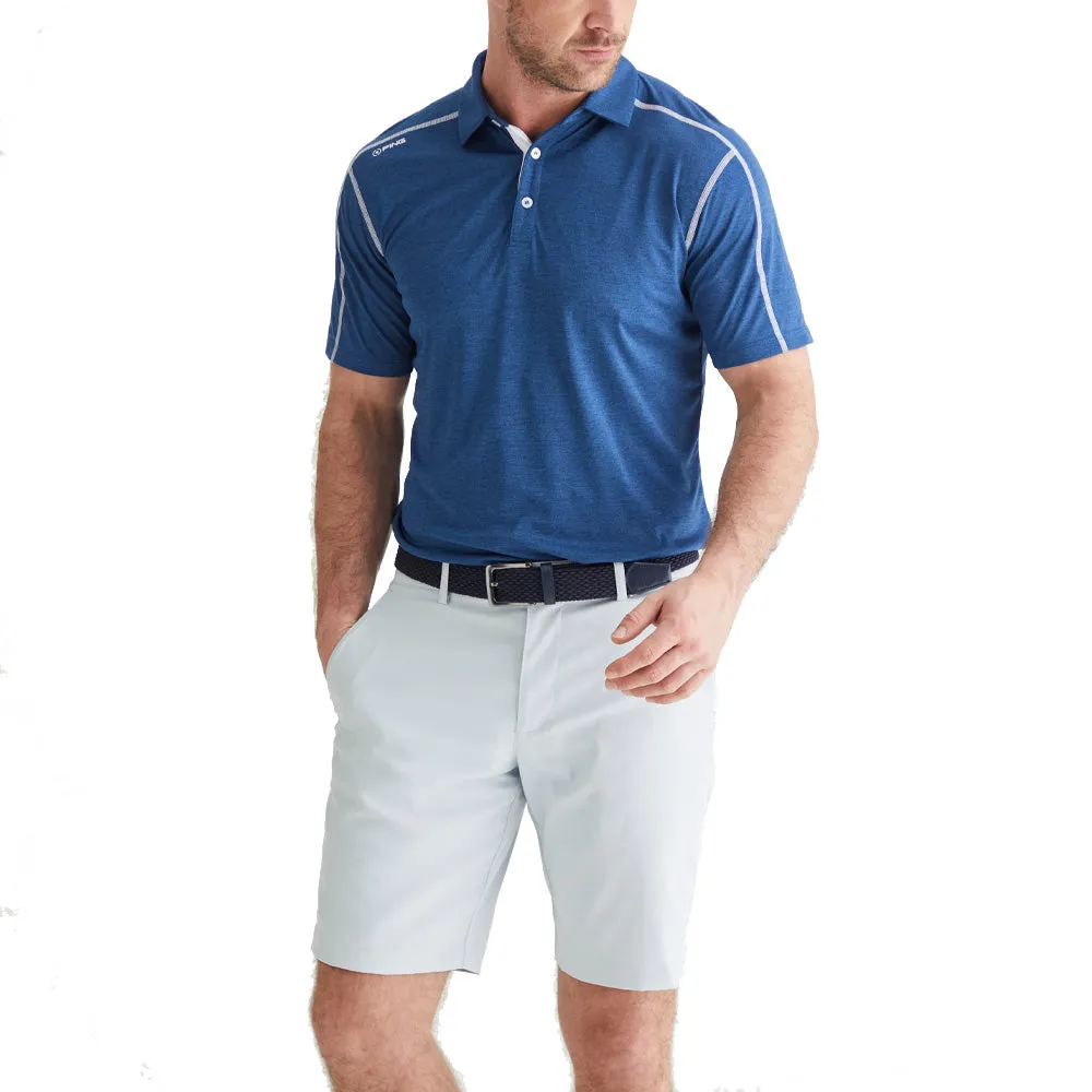 Ping Fynn Polo Shirt - Navy Marl The Fast Lane Choice Own the Moment
