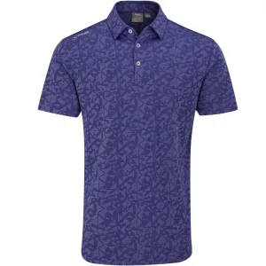 Mother's Day Sale Never Just Walk Ping Geo-Camo Polo Shirt - Twilight