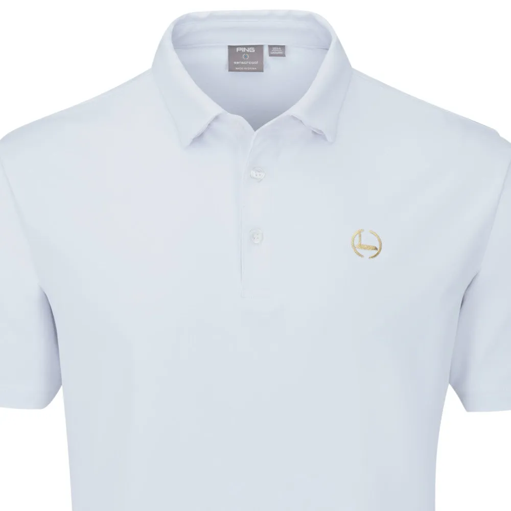 Halloween Sale Deal Of The Century Ping Gold Putter Polo Shirt - White