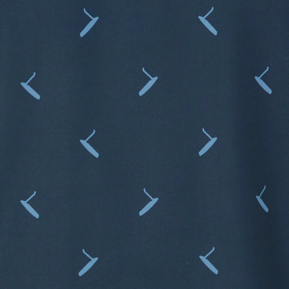 Stay in Motion Ping Gold Putter Printed Polo Shirt - Navy Multi